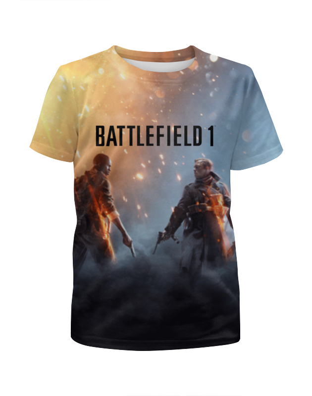 Printio Футболка с полной запечаткой для девочек Battlefield 1 ps4 игра ea battlefield 1