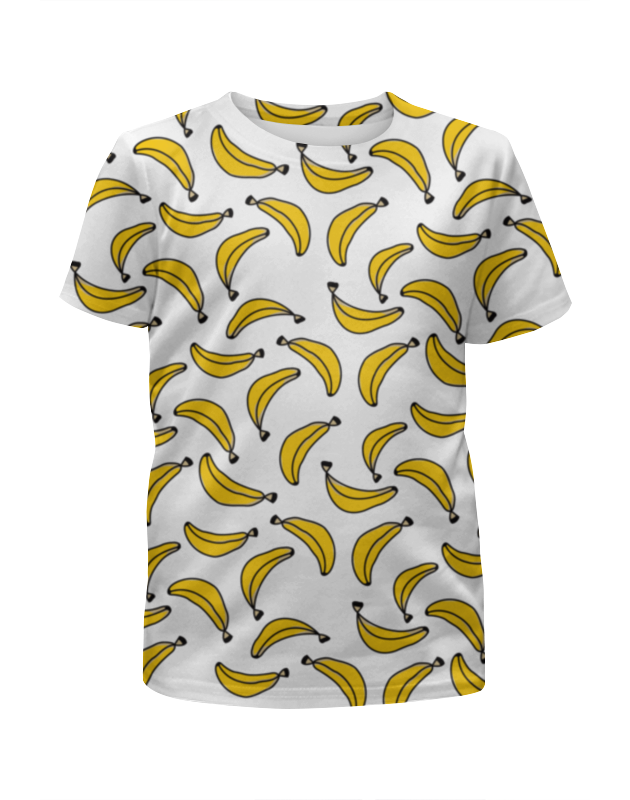 Printio Футболка с полной запечаткой для девочек Бананы printio футболка с полной запечаткой для девочек бананы и фламинго