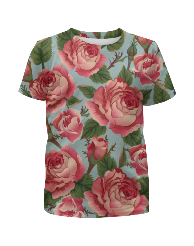 Printio Футболка с полной запечаткой для девочек Розалия printio футболка с полной запечаткой для девочек букеты роз