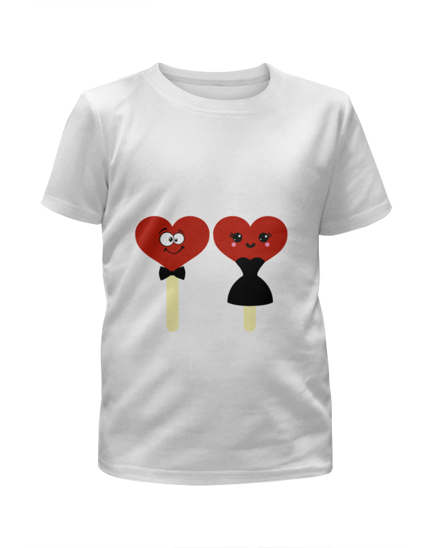 Printio Футболка с полной запечаткой для девочек Влюбленные printio футболка с полной запечаткой для девочек две утопии