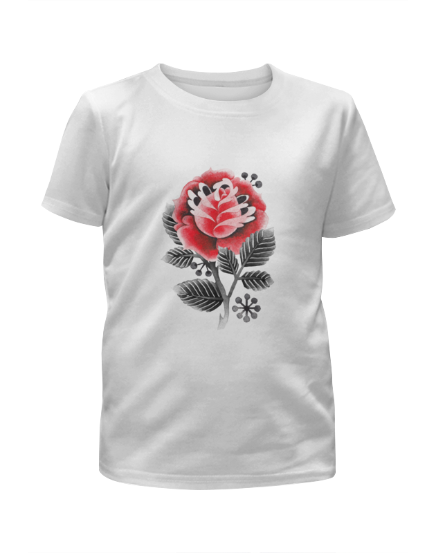 Printio Футболка с полной запечаткой для девочек Цветок printio футболка с полной запечаткой для девочек красный цветок