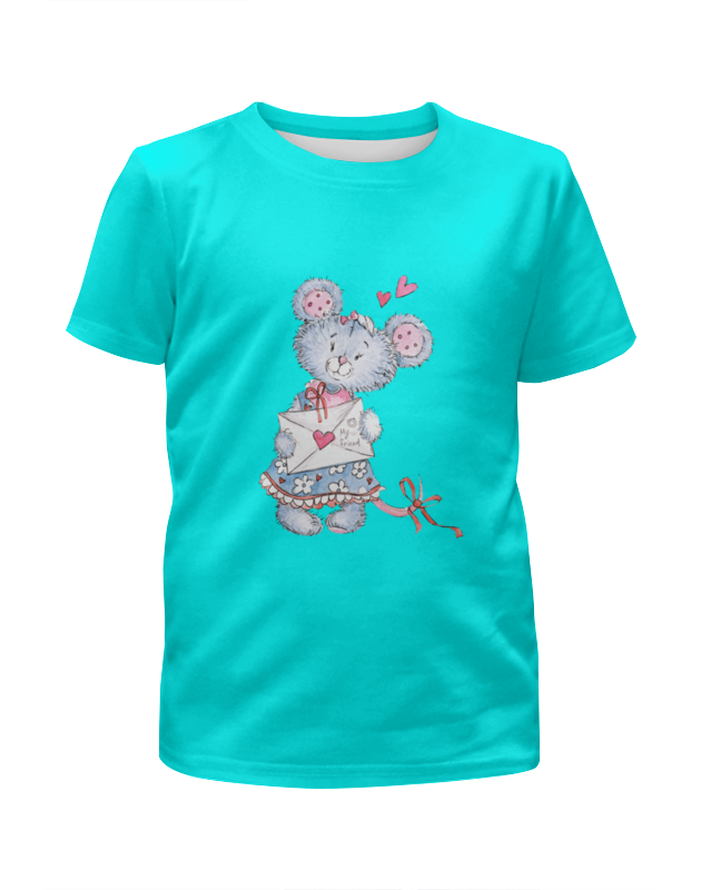 Printio Футболка с полной запечаткой для девочек Мышка printio футболка с полной запечаткой для девочек светящаяся мышка