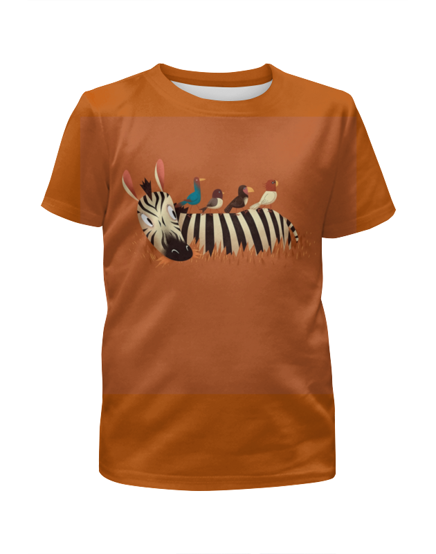 Printio Футболка с полной запечаткой для девочек Зебра printio футболка с полной запечаткой для девочек зебра