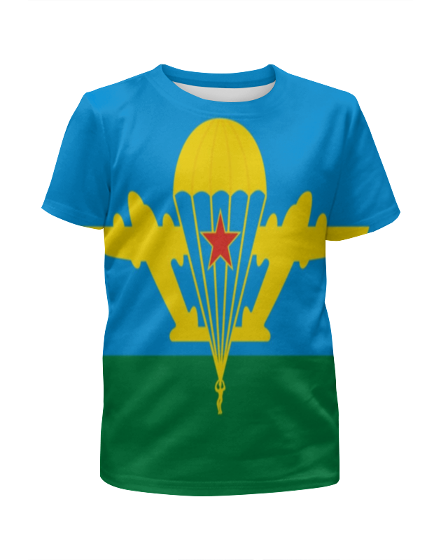 Printio Футболка с полной запечаткой для девочек Воздушно десантные войска printio футболка с полной запечаткой мужская воздушно десантные войска
