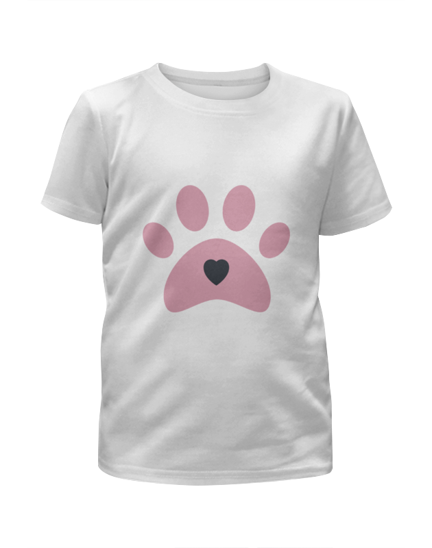 Printio Футболка с полной запечаткой для девочек След собаки printio футболка с полной запечаткой мужская след собаки