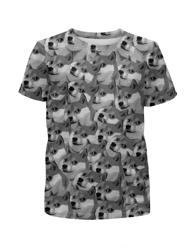 Printio Футболка с полной запечаткой для девочек Собачки printio футболка с полной запечаткой для девочек собачки и котята