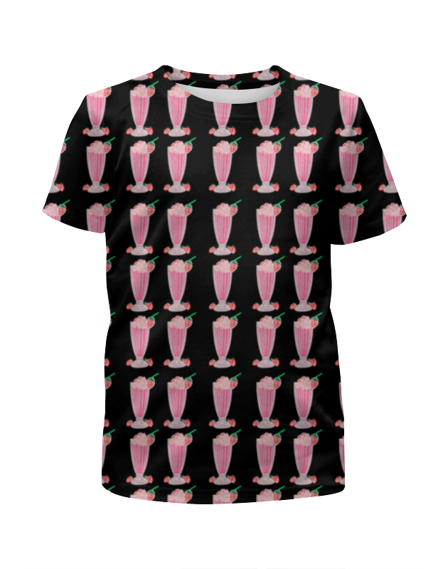 Printio Футболка с полной запечаткой для девочек клубничный коктейль printio футболка с полной запечаткой женская ягодный коктейль