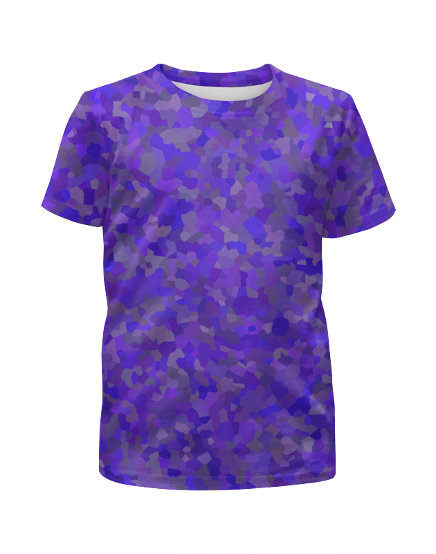 printio футболка с полной запечаткой для девочек graphic design Printio Футболка с полной запечаткой для девочек Glowing purple
