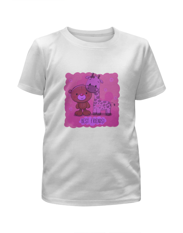 Printio Футболка с полной запечаткой для девочек Друзья printio футболка с полной запечаткой для девочек друзья