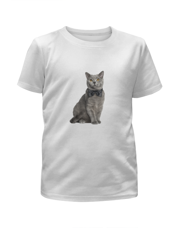 Printio Футболка с полной запечаткой для девочек котик printio футболка с полной запечаткой для девочек котик в графике