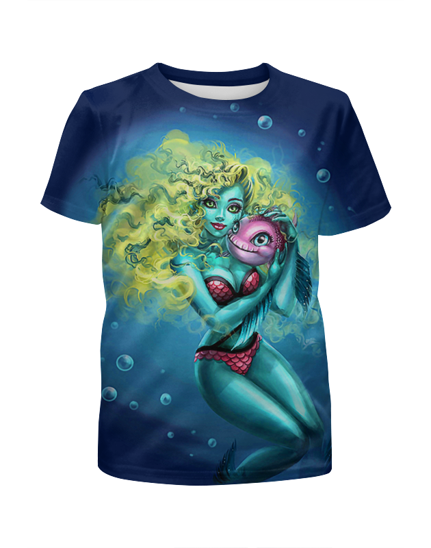 Printio Футболка с полной запечаткой для девочек Lagoonablue printio футболка с полной запечаткой женская lagoonablue