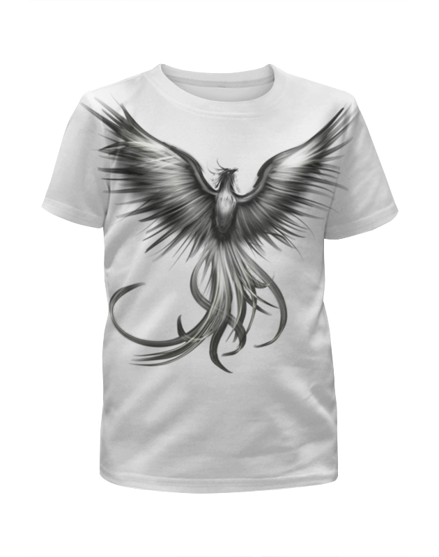 Printio Футболка с полной запечаткой для девочек Огненный феникс printio футболка с полной запечаткой для девочек птица вязачъ