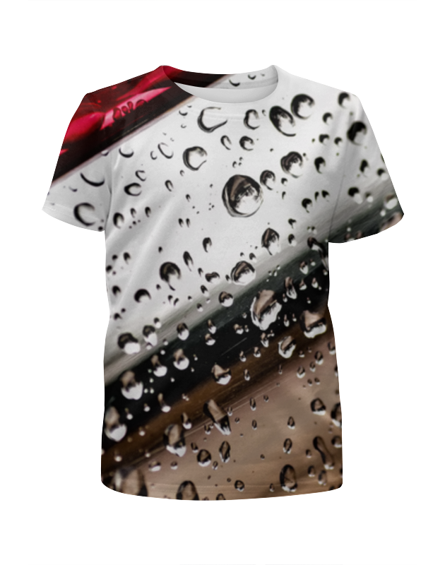 Printio Футболка с полной запечаткой для девочек Капли воды 3d printio футболка с полной запечаткой для девочек капли