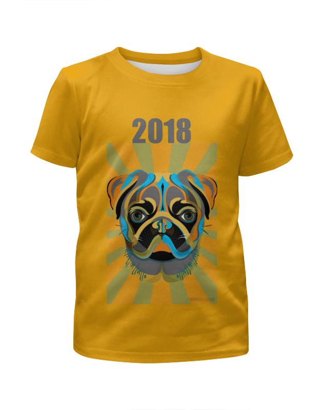 Printio Футболка с полной запечаткой для девочек Год собаки printio футболка с полной запечаткой для девочек год собаки