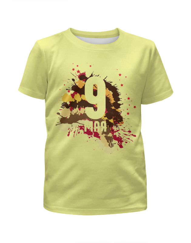 Printio Футболка с полной запечаткой для девочек 9 мая printio футболка с полной запечаткой женская 9 мая