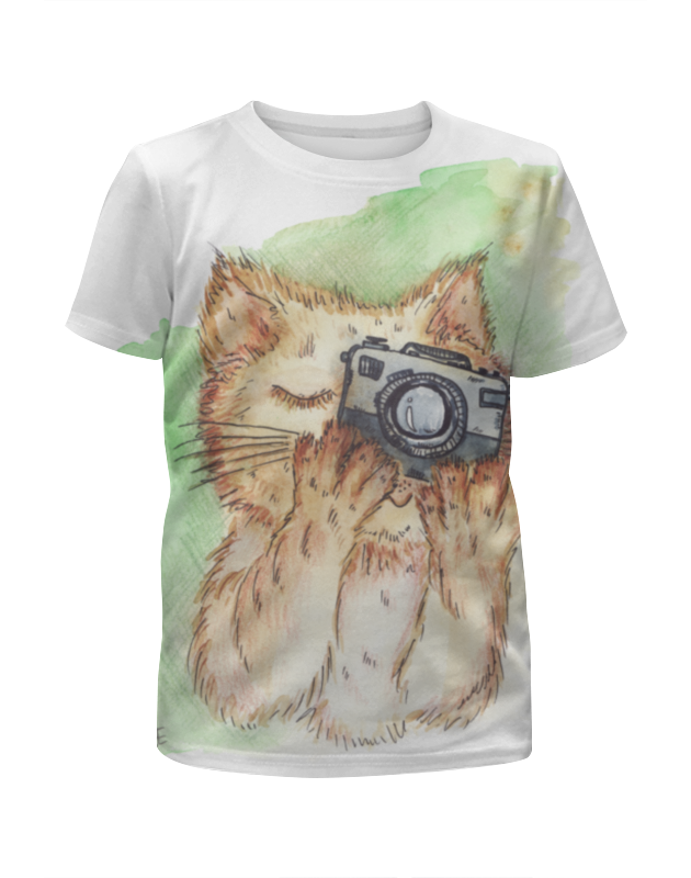 Printio Футболка с полной запечаткой для девочек Скажите мяу printio футболка для собак котик мяу