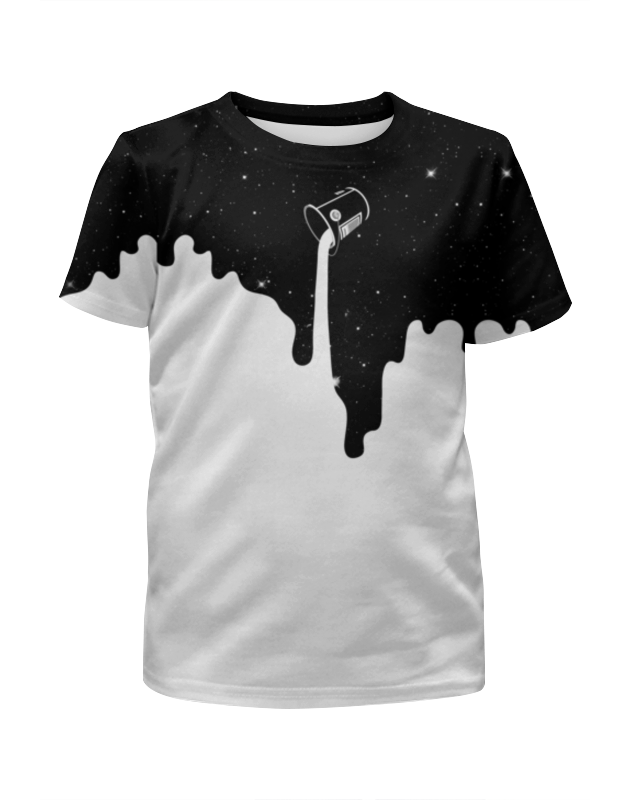 Printio Футболка с полной запечаткой для девочек Космическая краска printio футболка с полной запечаткой для девочек нло космос