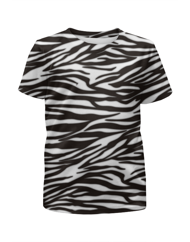Printio Футболка с полной запечаткой для девочек Зебра printio футболка с полной запечаткой мужская раскрас зебры