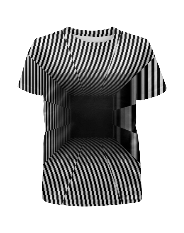 printio футболка с полной запечаткой для девочек иллюзия Printio Футболка с полной запечаткой для девочек Иллюзия