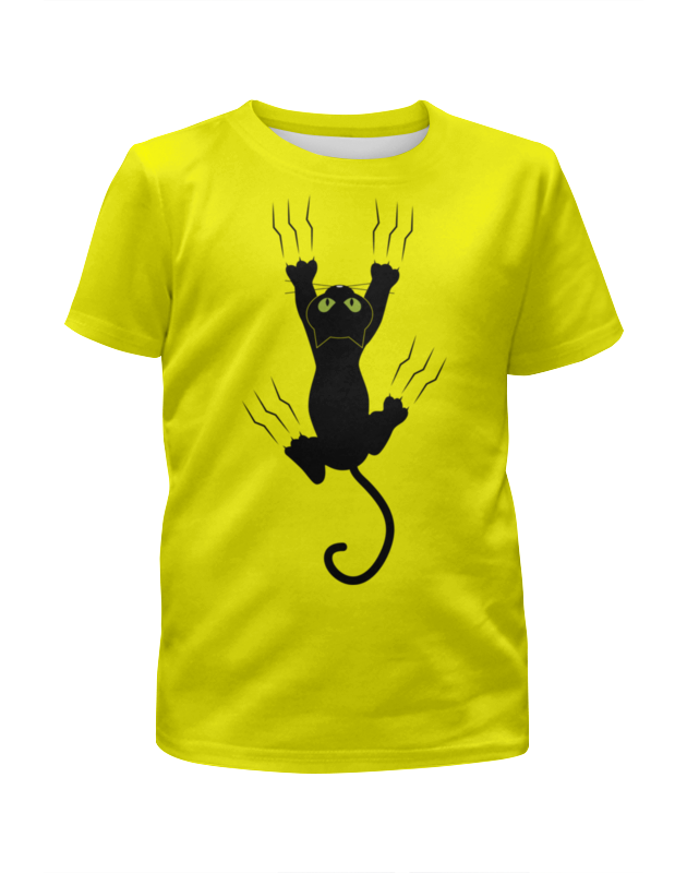 Printio Футболка с полной запечаткой для девочек Прикольный кот printio футболка с полной запечаткой женская прикольный кот