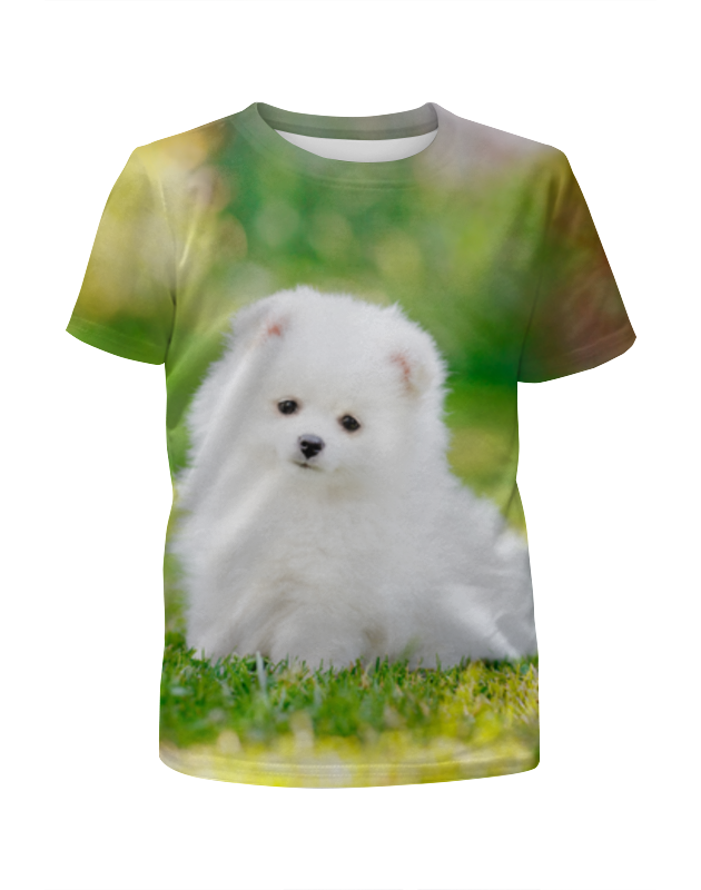 Printio Футболка с полной запечаткой для девочек собачка printio футболка с полной запечаткой для девочек собачка с попугаем