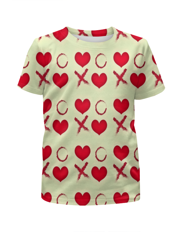 Printio Футболка с полной запечаткой для девочек Крестики-нолики printio футболка с полной запечаткой мужская крестики нолики