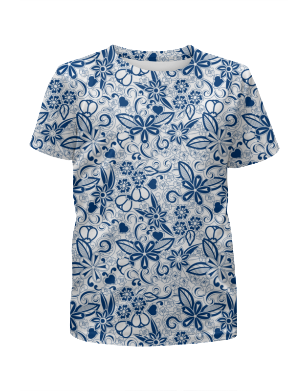 Printio Футболка с полной запечаткой для девочек Без названия printio футболка с полной запечаткой для девочек синие цветы