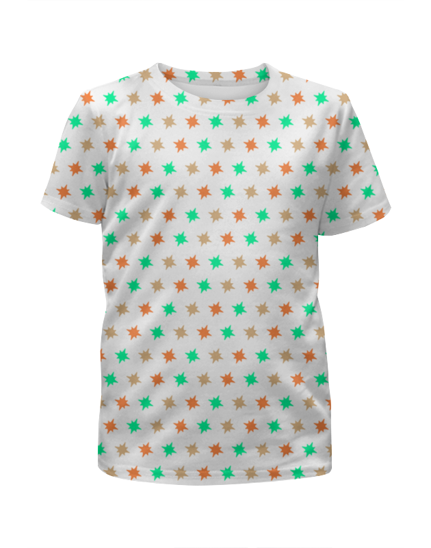 Printio Футболка с полной запечаткой для девочек Звезды printio футболка с полной запечаткой для девочек цветы на белом