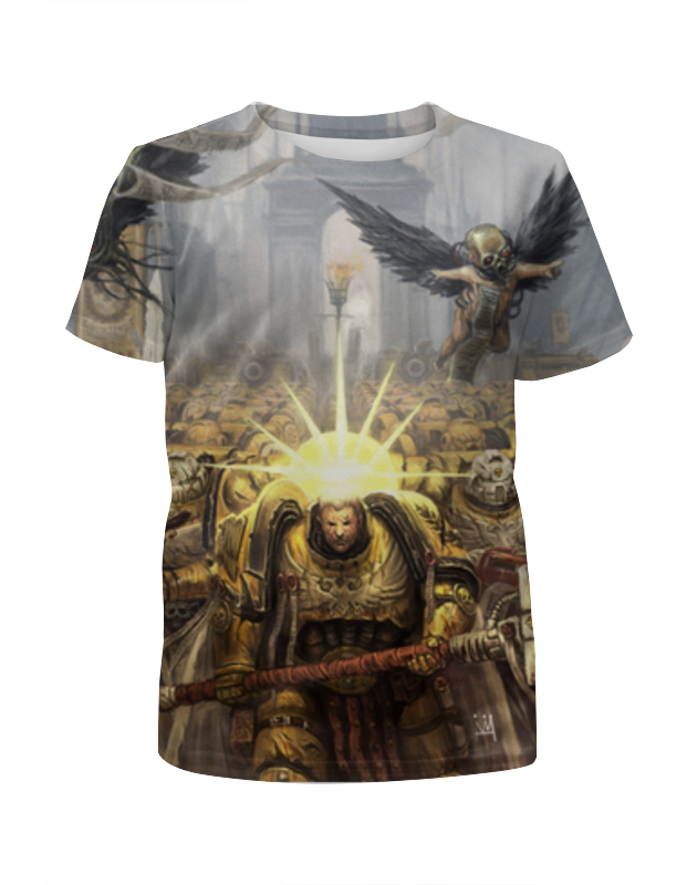 Printio Футболка с полной запечаткой для девочек Warhammer printio футболка с полной запечаткой мужская эльдар warhammer 40k