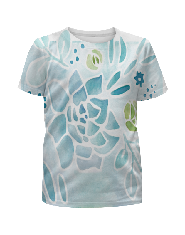 Printio Футболка с полной запечаткой для девочек Ботаника printio футболка с полной запечаткой для девочек ботаника