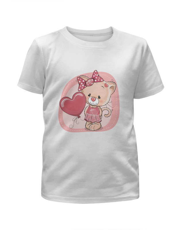 Printio Футболка с полной запечаткой для девочек Мишка printio футболка с полной запечаткой для девочек мишка
