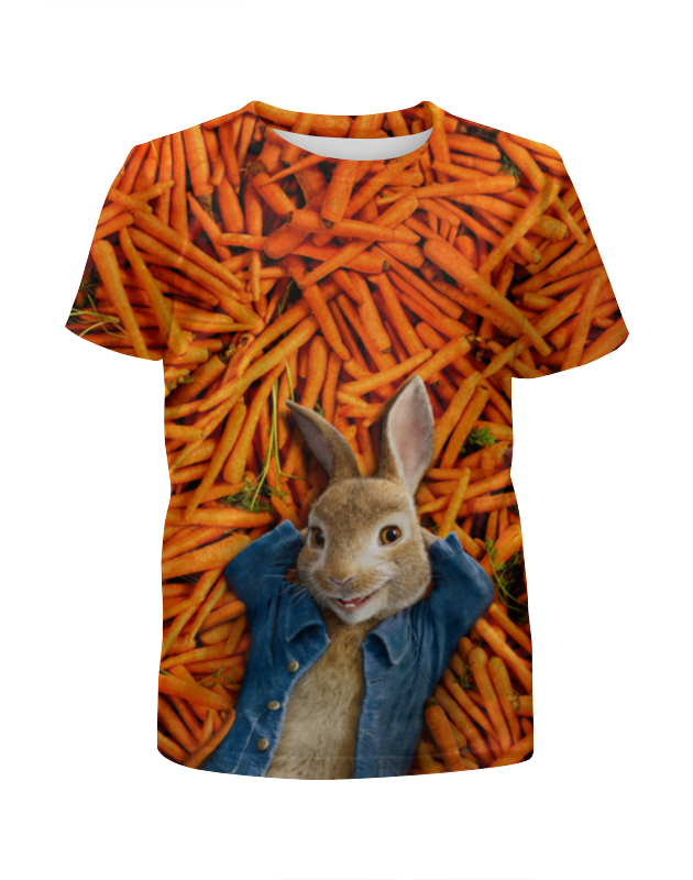 printio футболка с полной запечаткой для девочек одноглазый кролик в петле Printio Футболка с полной запечаткой для девочек Кролик питер