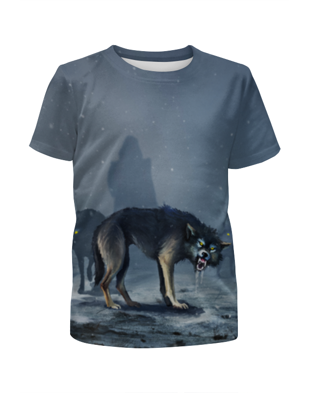 printio футболка с полной запечаткой мужская дикие звери Printio Футболка с полной запечаткой для девочек Дикие звери