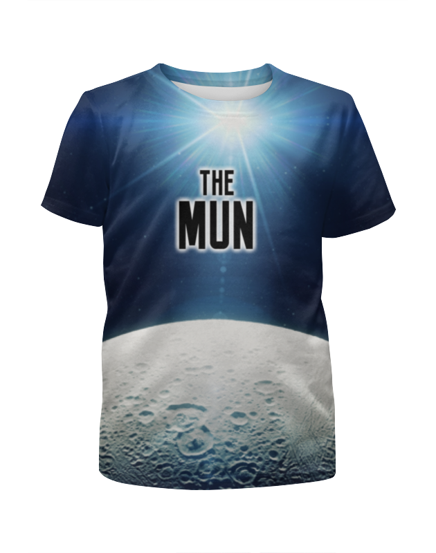 Printio Футболка с полной запечаткой для девочек The mun (the planet) printio футболка с полной запечаткой мужская the mun the planet