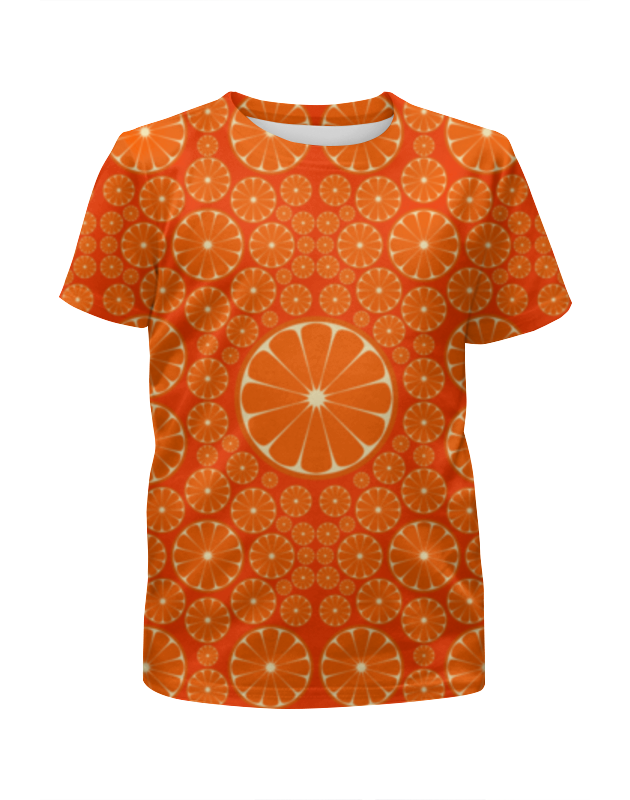 Printio Футболка с полной запечаткой для девочек Апельсины printio футболка с полной запечаткой для девочек апельсины