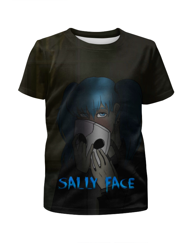 Printio Футболка с полной запечаткой для девочек Sally face printio футболка с полной запечаткой для девочек sally face салли фейс