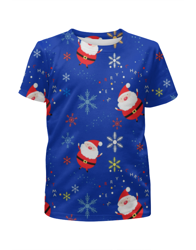 Printio Футболка с полной запечаткой для девочек Санта клаус printio футболка с полной запечаткой для девочек анти санта