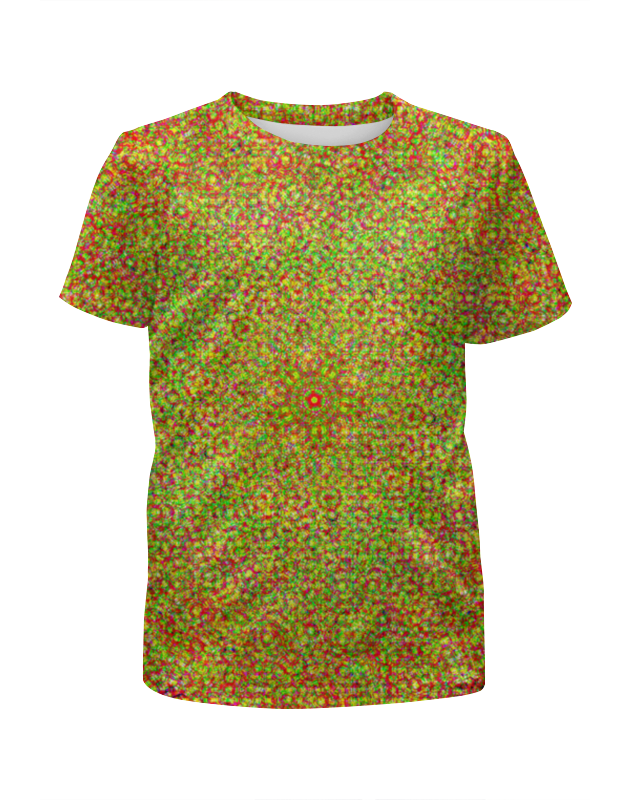 printio футболка с полной запечаткой мужская glitch art борщ со сметанкой Printio Футболка с полной запечаткой для девочек Glitch art (солнечное сплетение)