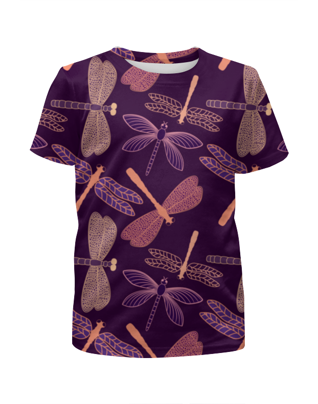 Printio Футболка с полной запечаткой для девочек Стрекозы printio футболка с полной запечаткой для девочек бабочки и стрекозы