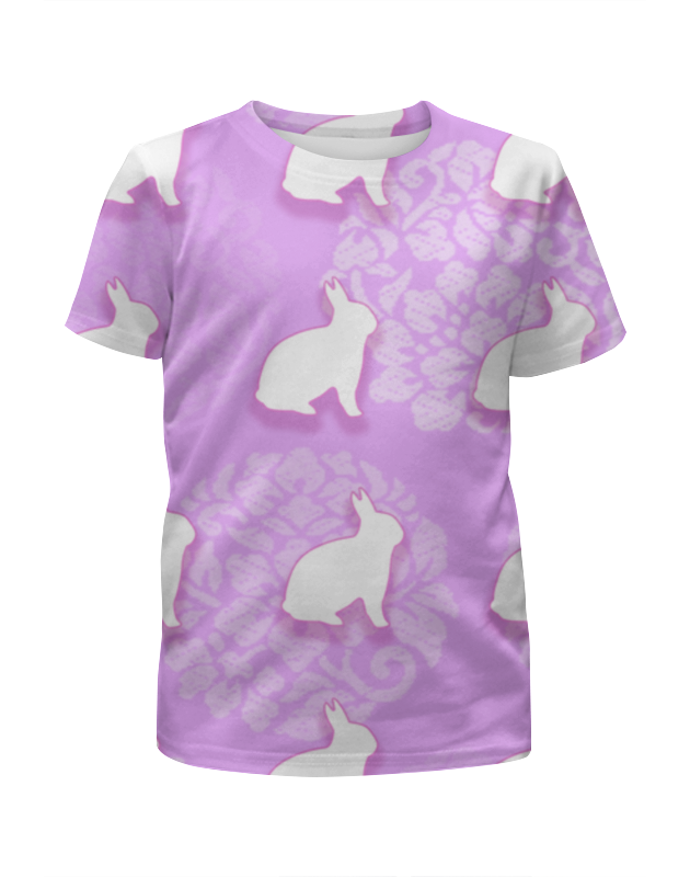Printio Футболка с полной запечаткой для девочек Зайцы printio футболка с полной запечаткой для девочек милые зайцы