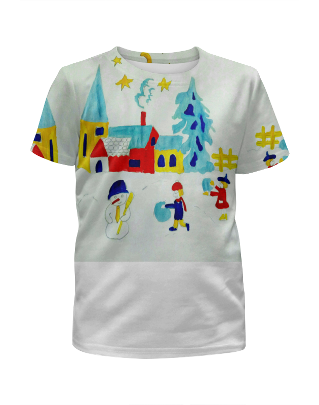 Printio Футболка с полной запечаткой для девочек Зимняя сказка printio футболка с полной запечаткой для девочек снеговик