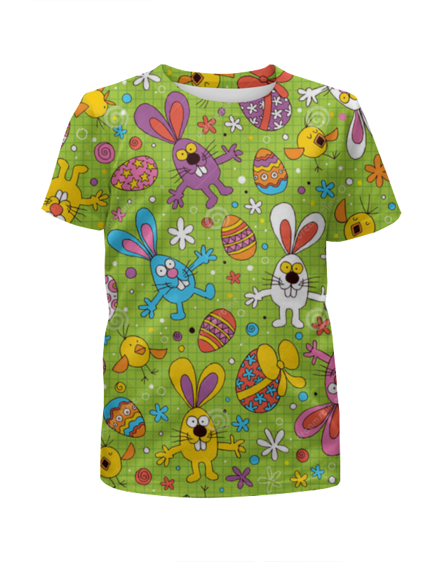 Printio Футболка с полной запечаткой для девочек Кролики printio футболка с полной запечаткой для девочек кролики