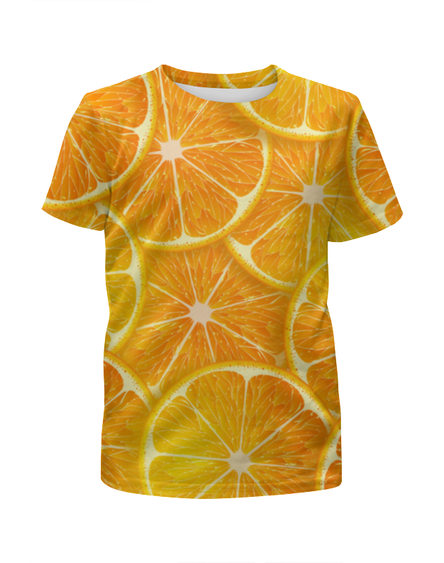 Printio Футболка с полной запечаткой для девочек Апельсины printio футболка с полной запечаткой для девочек радужный леопард