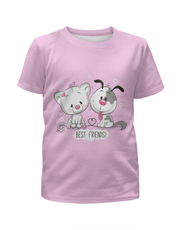 Printio Футболка с полной запечаткой для девочек Друзья printio футболка с полной запечаткой для девочек друзья