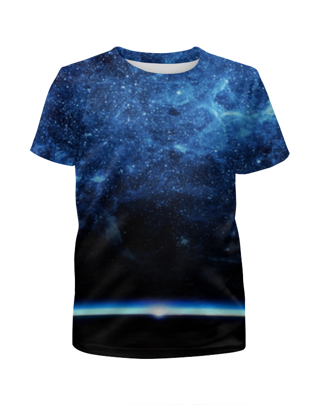 Printio Футболка с полной запечаткой для девочек Космос 3d printio футболка с полной запечаткой для девочек космос 3d