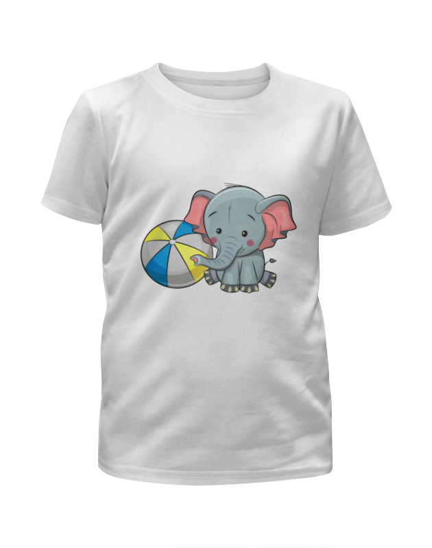 Printio Футболка с полной запечаткой для девочек Слоник printio футболка с полной запечаткой для девочек розовый слоник