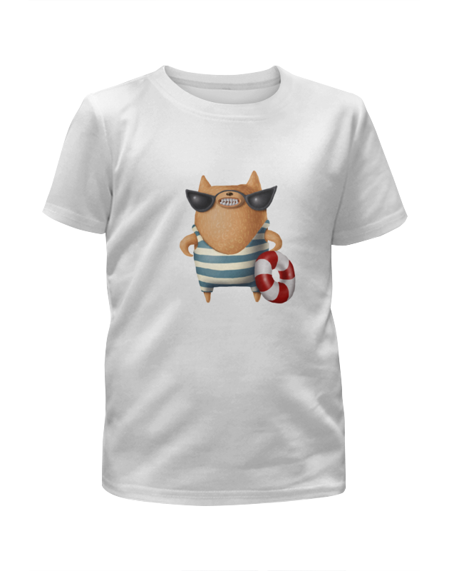 Printio Футболка с полной запечаткой для девочек Котик printio футболка с полной запечаткой для девочек котик с котиком