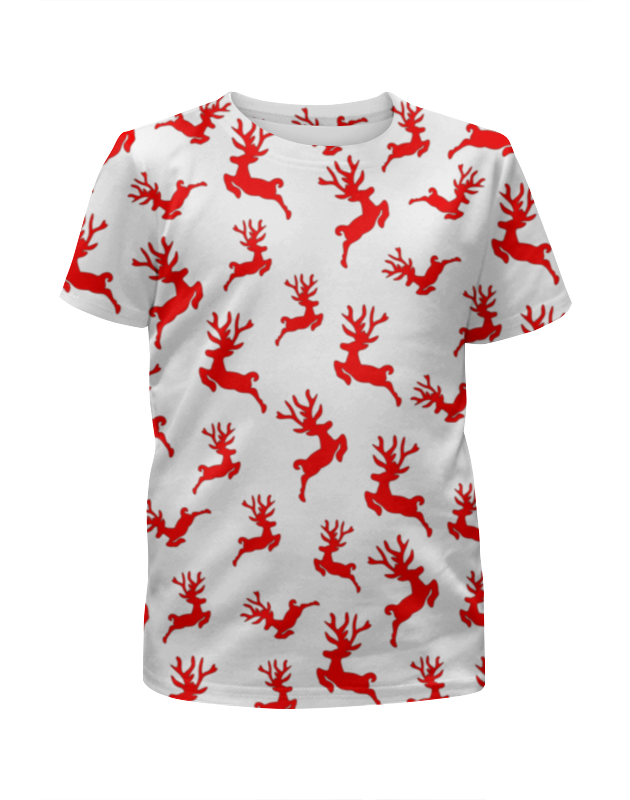 Printio Футболка с полной запечаткой для девочек Олени printio футболка с полной запечаткой для девочек олени и елки