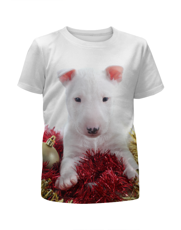 Printio Футболка с полной запечаткой для девочек Собачка printio футболка с полной запечаткой для девочек собачка