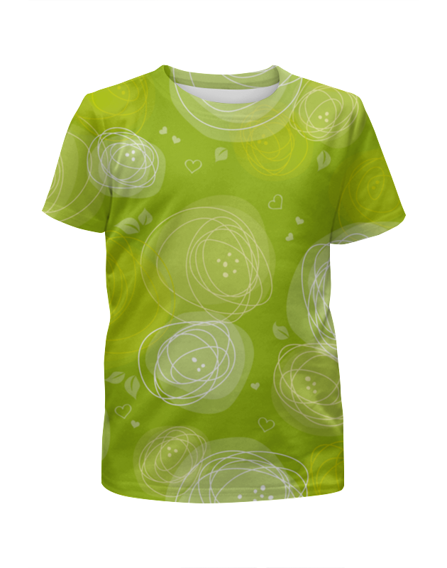 Printio Футболка с полной запечаткой для девочек Летняя абстракция printio футболка с полной запечаткой для девочек летняя зайка